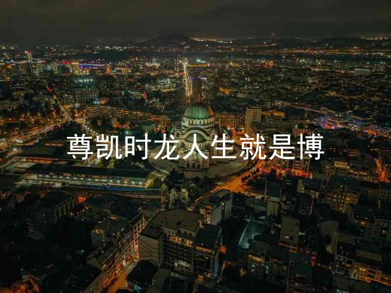 尊凯时龙人生就是博